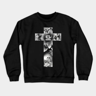 Tattoo cross Crewneck Sweatshirt